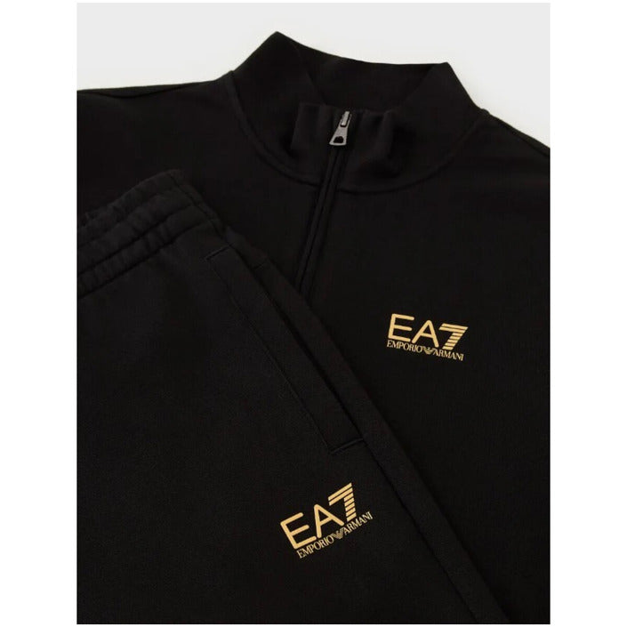 EA7 By Emporio Armani Athleisure Cotton-Rich Performance Tracksuit