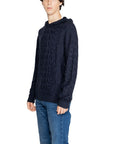 Armani Exchange Hooded Monogrammed & Patterned Pullover