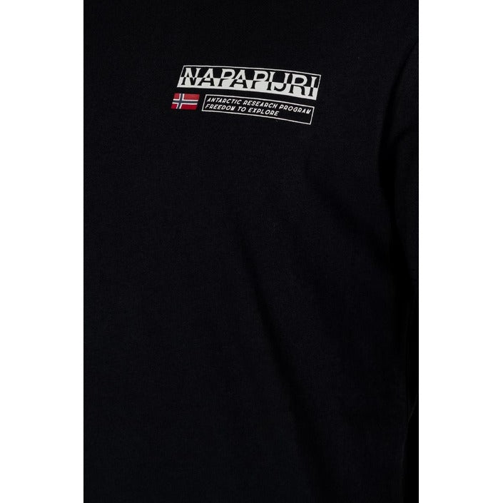 Napapijri Logo Pure Cotton T-Shirt - black