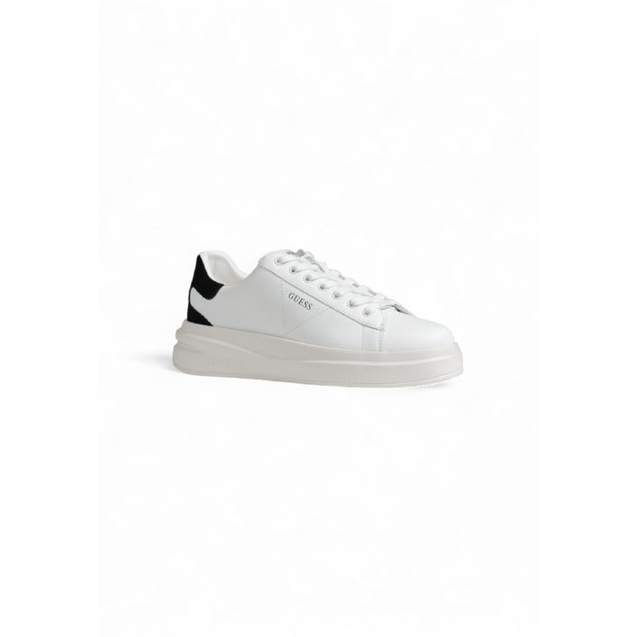 Guess Logo Vegan Leather Chunky Sole Sneakers