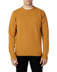 Sergio Tacchini Minimalist Wool-Blend Sweater - mustard