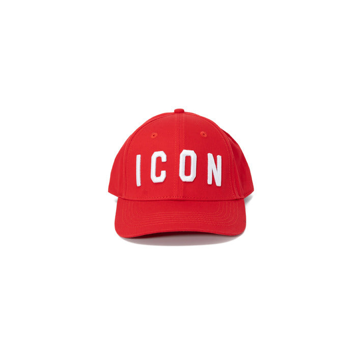 Icon Logo Unisex Pure Cotton Cap - red