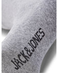 Jack & Jones Minimalist Cotton-Blend Multicolor Midi Quarter Socks - 5 Pack