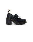 Dr. Martens Logo Double Buckle Block Heel Shoes