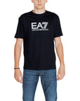 EA7 By Emporio Armani Logo 100% Cotton T-Shirt