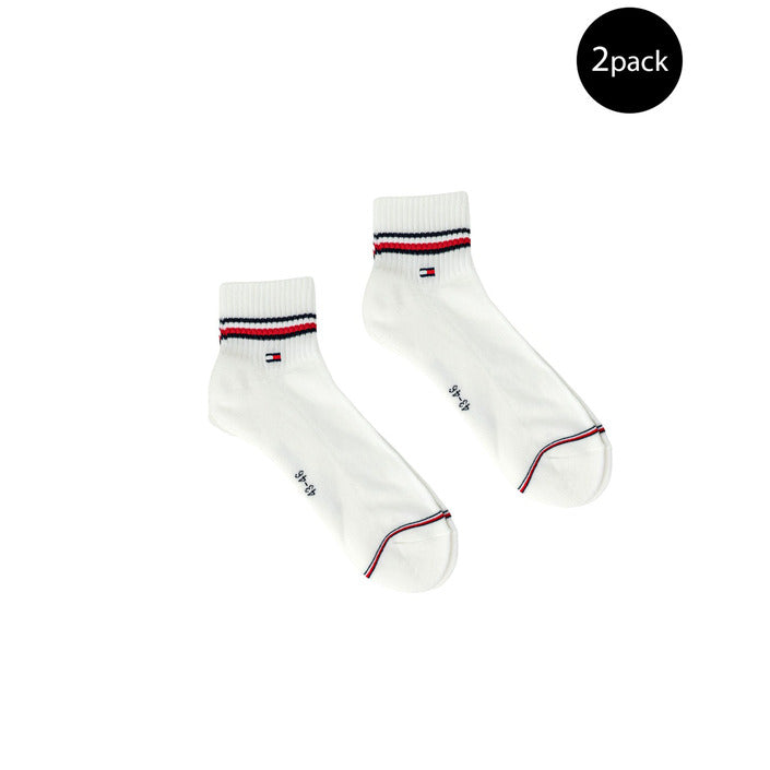 Tommy Hilfiger Logo Cotton-Rich Low Cut Socks - 2 Pack