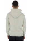 Superdry Logo Cotton-Blend Hooded Jacket - beige