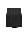 Only Striped Asymmetrical Mini Skirt