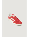 Adidas Logo 3-Stripe Low Top Lace-Up Leather Sneakers - Gazelle