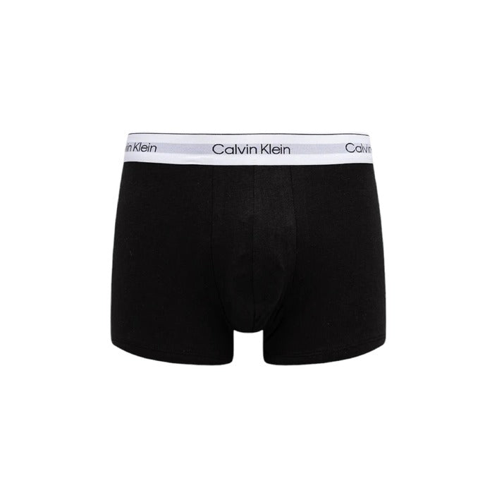 Calvin Klein Logo Cotton-Stretch Trunks