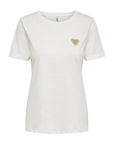 Only 100% Cotton Heart T-Shirt