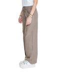 JDY Minimalist Wide Leg Pants Cotton-Blend