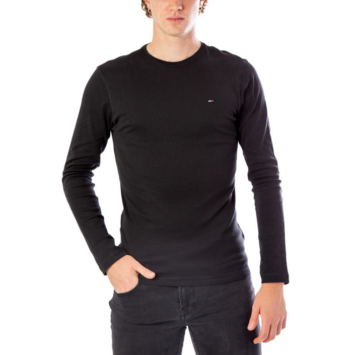 Tommy Hilfiger Minimalist Long Sleeve Crewneck Top 100% Cotton