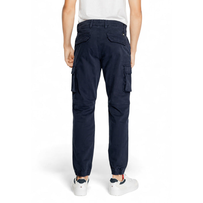 Gas Minimalist Cotton Cargo Joggers