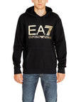 EA7 By Emporio Armani Logo Hooded Pullover 100% Cotton