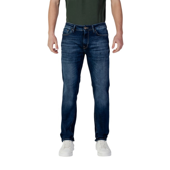 Jack & Jones Minimalist Dark Wash Straight Leg Jeans