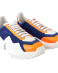 Jimmy Choo Colorblock Chunky Sole Leather Sneakers