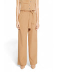 Rinascimento Wide Leg Cargo Suit Pants