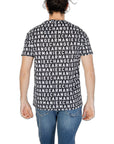 Armani Exchange Logo Monogram Pure Cotton T-Shirt