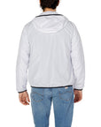 EA7 By Emporio Armani Hooded Lightweight Jacket - white