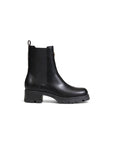 Guess Logo All Black Vegan Leather Chelsea Boots