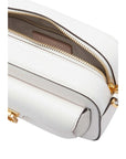 Coccinelle Logo Leather Mini Crossbody Bag - White