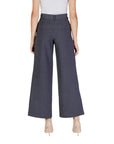 JDY Minimalist Grey Wide Leg Suit Pants