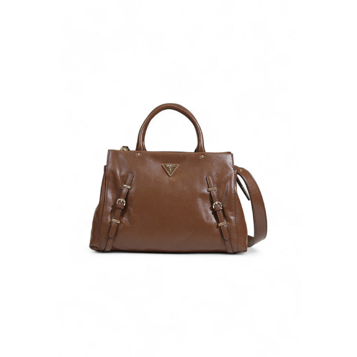 Guess Logo Top Handle Vegan Leather Tote Bag