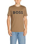 Boss Logo 100% Cotton Crewneck T-Shirt