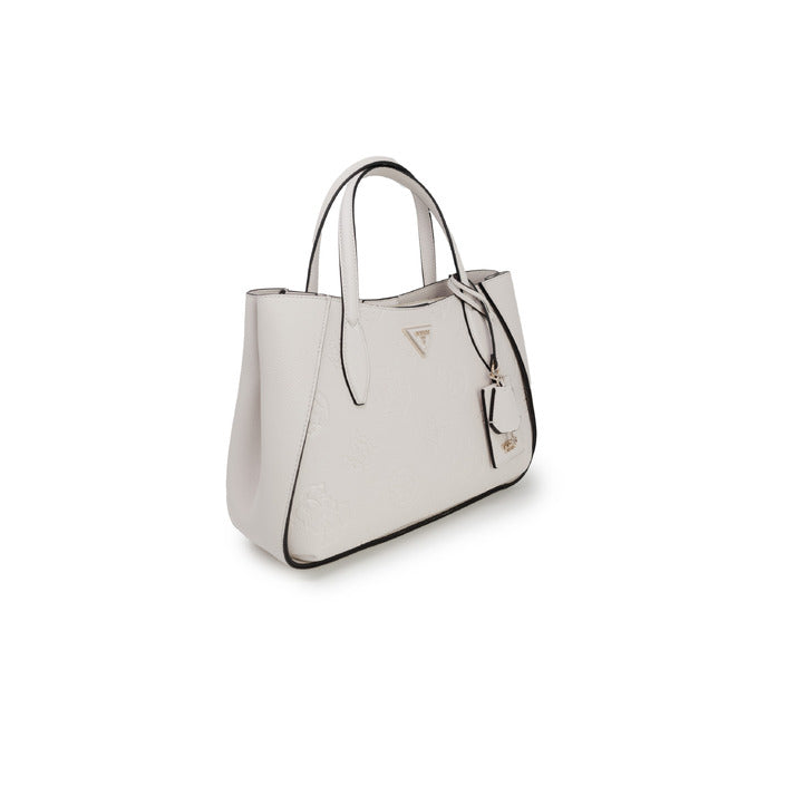 Guess Logo Top Handle Vegan Leather Tote Bag