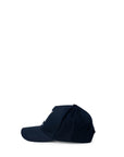 Armani Exchange Logo Unisex Classic 100% Cotton Cap - blue