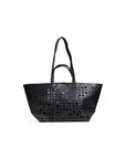 Desigual Minimalist Vegan Leather Black Tote Bag