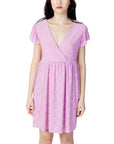Jacqueline De Yong Babydoll Ruffle Sleeve Mini Dress - Multiple Colors