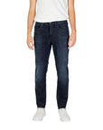 Jeckerson Logo Dark Wash Straight Leg Jeans