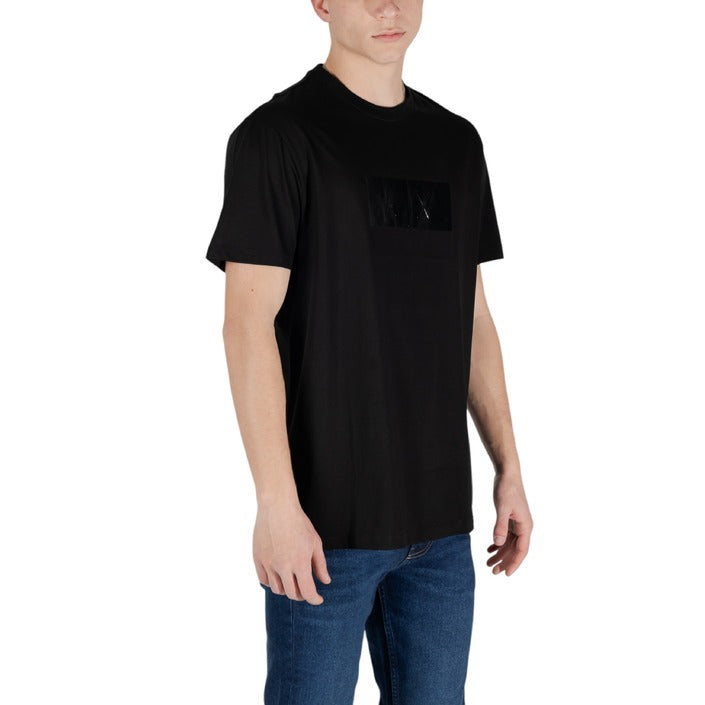 Armani Exchange Logo 100% Cotton Crewneck T-Shirt