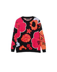 Desigual Floral Knit Top & Sweater