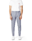 Antony Morato Minimalist Slim Fit Tapered Suit Pants - Cotton-Linen