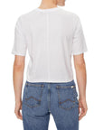 Calvin Klein Sport Logo Pure Cotton Athleisure T-Shirt - White