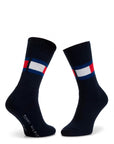 Tommy Hilfiger Logo Midi Quarter Cotton-Rich Socks