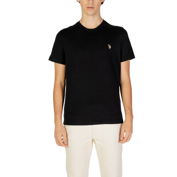 U.S. Polo Assn. Logo 100% Cotton Crewneck T-Shirt