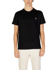 U.S. Polo Assn. Logo 100% Cotton Crewneck T-Shirt