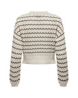 Only Crewneck Knitted Sweater - beige