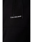 Calvin Klein Jeans Logo Cotton-Blend Athleisure Hooded Pullover