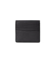 Calvin Klein Logo Genuine Leather Black Slim Cardholder Wallet