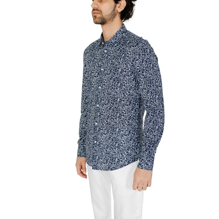 Antony Morato Geometric Collar Shirt 100% Cotton