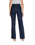 Morgan De Toi Hight Waist Striped Boot Cut Suit Pants