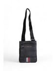 Tommy Hilfiger Logo Unisex Vegan Leather Super Slim Crossbody Bag