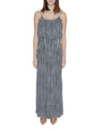 Only Abstract Patterned Thin Strap Maxi Dress - 2 Styles