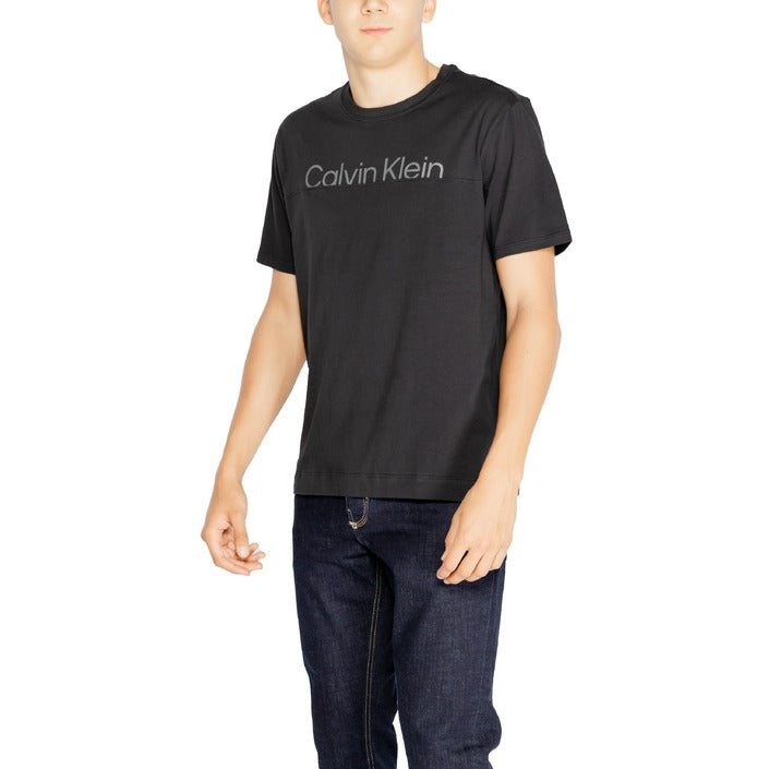 Calvin Klein Sport Logo 100% Cotton Crewneck T-Shirt