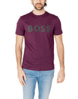 Boss Logo Pure Cotton T-Shirt - Multiple Colors